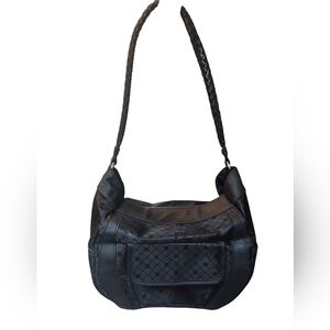 NWOT Elegant Meche Black Shoulder Bag
